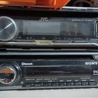 stereo JVC e sony