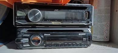 stereo JVC e sony