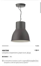 Lampadario ikea HEKTAR