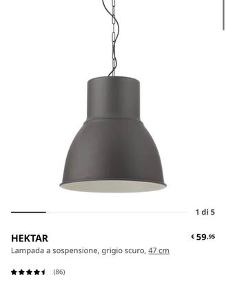 Lampadario ikea HEKTAR