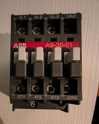 Contattore ABB A9-30-01 Bobina 230V