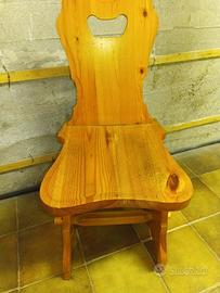 sedia in legno taverna 