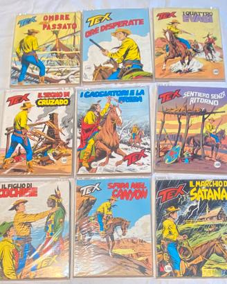 Set fumetti Tex anno 1980/1981