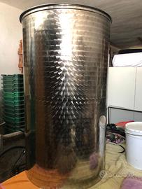 botte acciaio contenitore 500 litri cordivari