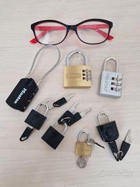 Serie 7 Lucchetti Combinazione e Chiave