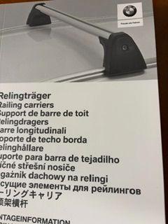 barre portatutto originali per bmw X1