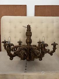 Lampadario indiano stile barocco