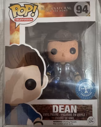 Funko Pop! Supernatural #94 Dean Winchester - RARO