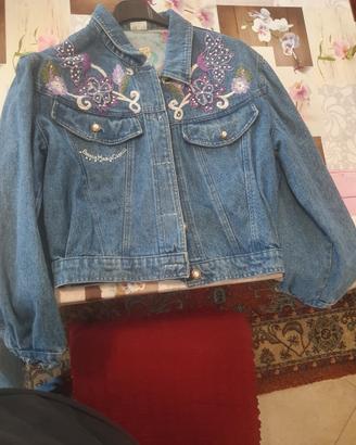 Giubotto in jeans da donna taglia m