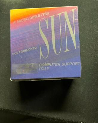 10 Floppy Disk SUN Computer Support Italy  Vintage