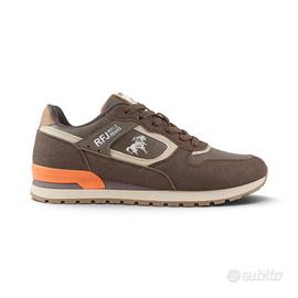 RIFLE scarpe uomo sportive sneaker marroni