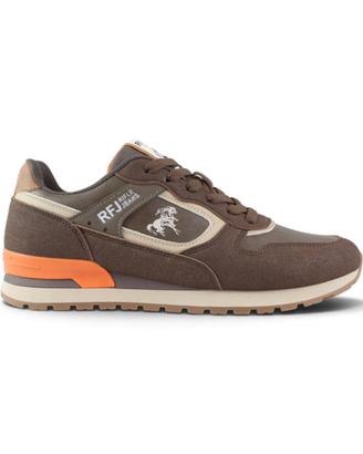 RIFLE scarpe uomo sportive sneaker marroni
