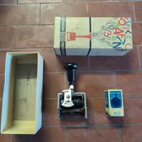 antico timbro manuale numerico 
