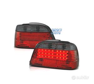 FANALI BMW SERIE 7 E38 94-01 LED ROSSO NERO