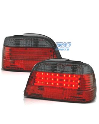 FANALI BMW SERIE 7 E38 94-01 LED ROSSO NERO