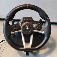 Volante HORI Racing Wheel con Pedaliera