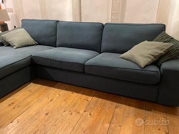 FODERA BLU per divano KIVIK 3 posti