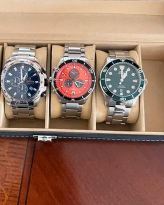 STOCK LOTTO 3 Orologi (Festina , Citizen  & Lotus)