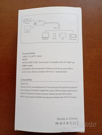 adattatore USB-C to HDTV