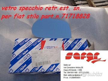 Fiat Stilo vetro specchio retrovisore