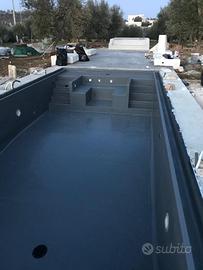 Rifarcimento tello (liner in pvc) per piscine