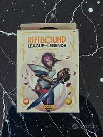 Riftbound Spiritforged Fiora Champion Deck League