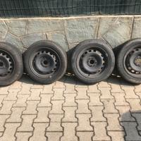 4 Cerchi in ferro 14" ET 35 ex FIAT PANDA