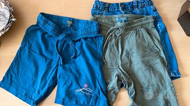 Lotto 3 pantaloncini bambino 5-6 anni OVS/Primark
