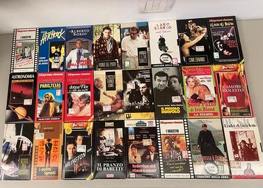 Lotto 24 VHS Film Cult e d'Autore (in Italiano)