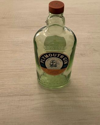 Bottiglia gin Plymouth VUOTA