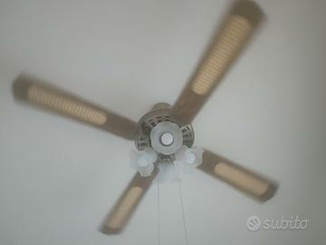 Ventilatore a soffitto con luci