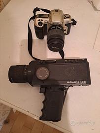 video 8 e fotocamera vintage