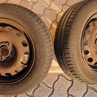 Cerchi 14" Opel Corsa con gomme estive