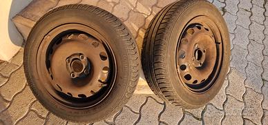 Cerchi 14" Opel Corsa con gomme estive