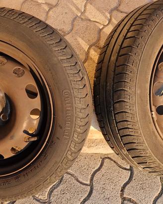 Cerchi 14" Opel Corsa con gomme estive