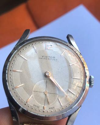 OROLOGIO da polso Svizzero Victor Ancre 15 Rubini