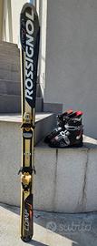 Sci Rossignol bambino 130 cm + scarponi