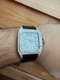 Cartier XL 100 diamond ice