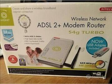 Sitecom adsl2 modem/router 54g turbo wl-174