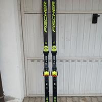 Sci GS Fischer 188cm R=30m. Attacco Fisher Z17