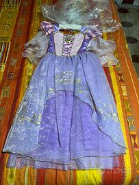 Vestito carnevale Disney Rapunzel