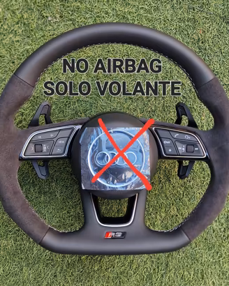 Volante Originale Audi RS Alcantara Pelle Urus Pad