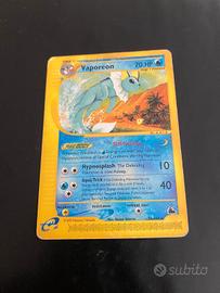 vaporeon carta Pokémon 