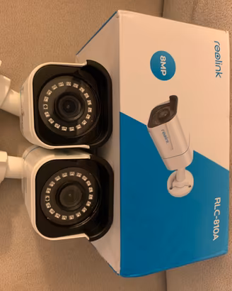 Coppia telecamere di sicurezza Reolink RLC-810A