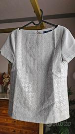 Completo da donna in lana Fred Perry con pailettes