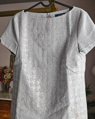 Completo da donna Fred Perry con pailettes