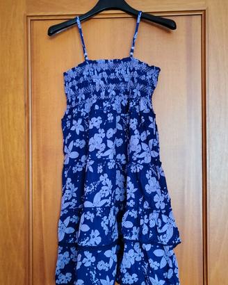Vestito prendisole 100% cotone bambina 12-13 anni