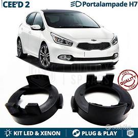 ADATTATORI H7 PER KIA CEED 2 Montaggio KIT LED H7