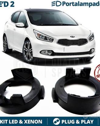 ADATTATORI H7 PER KIA CEED 2 Montaggio KIT LED H7