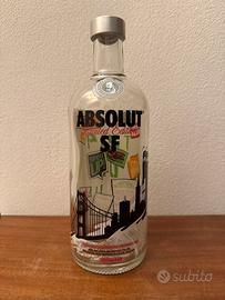 Bottiglia Vuota Absolut Vodka Limited Edition